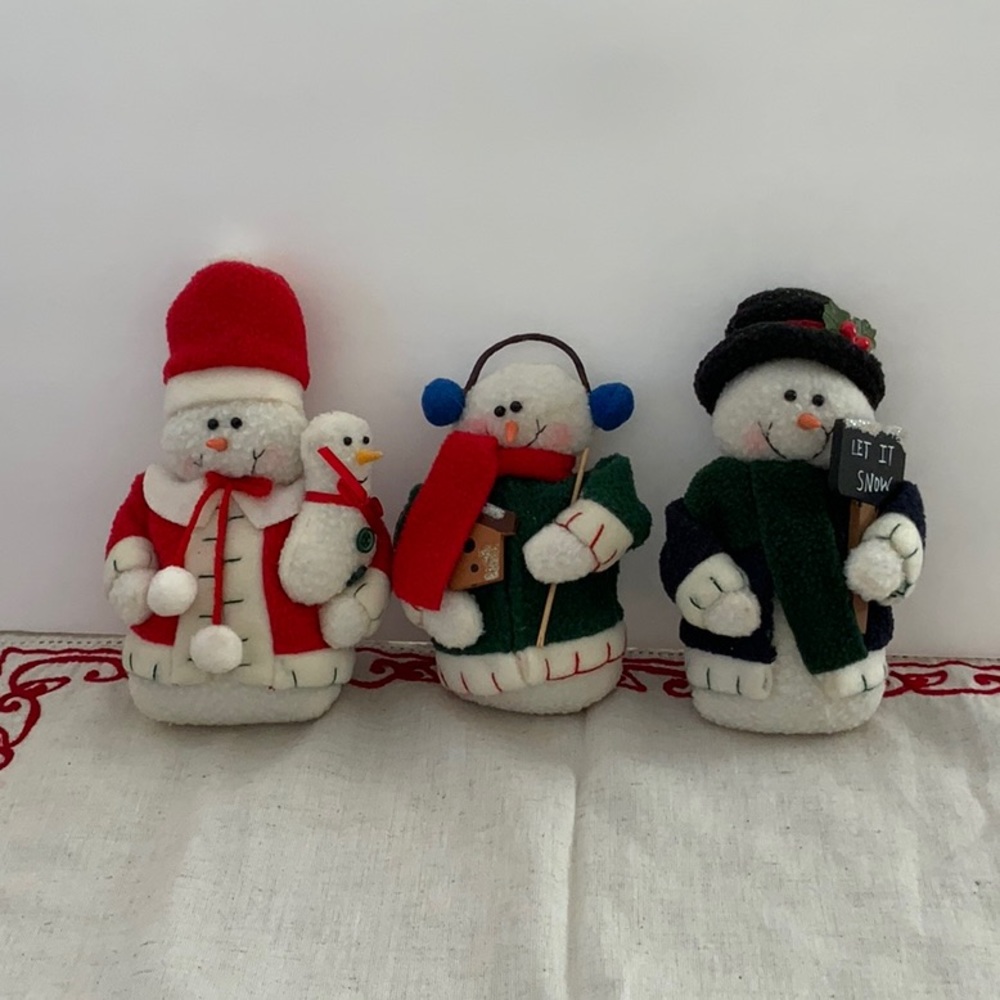 Snowmen’s & Santa Christmas Decor